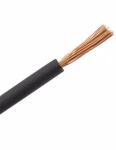 Cable Libre de Halógenos H07Z1-K 1x1,5 mm² Negro (Rollo 200 m)