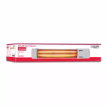 EDM CALEFACTOR BAÑO CUARZO 600/1200W