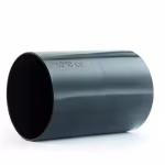 Manguito PVC Enchufable Aiscan Ø16mm Gris (100 PZ)