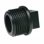 Tapón Macho Roscado de Polipropileno PP 1/2" Aliaxis (500 PZ)