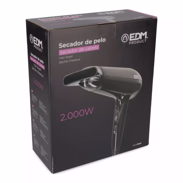 EDM SECADOR DE CABELLO DE 2000 W